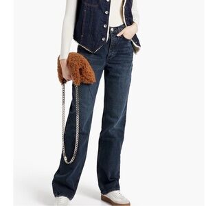 Rag and Bone Alex High Rise Straight Jeans